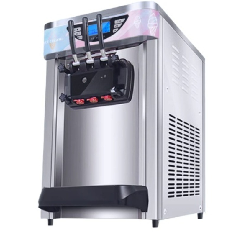 Commercial Ice Maker - เครื่องทำไอศกรีมนุ่มเชิงพาณิชย์แบบอัตโนมัติ สำหรับตั้งโต๊ะหรือตั้งพื้น เหมาะสำหรับธุรกิจร้านค้าริมทาง