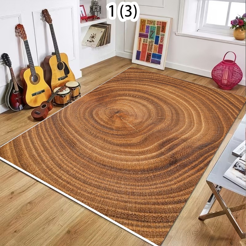 พรมลายไม้ธรรมชาติ สีน้ำตาล ผิว - Commercial Kitchen Non Slip Flooring บทวิจารณ์และราคา