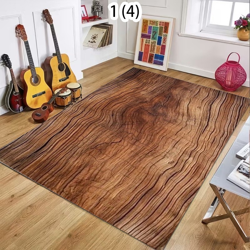 พรมลายไม้ธรรมชาติ สีน้ำตาล ผิว - Commercial Kitchen Non Slip Flooring บทวิจารณ์และราคา