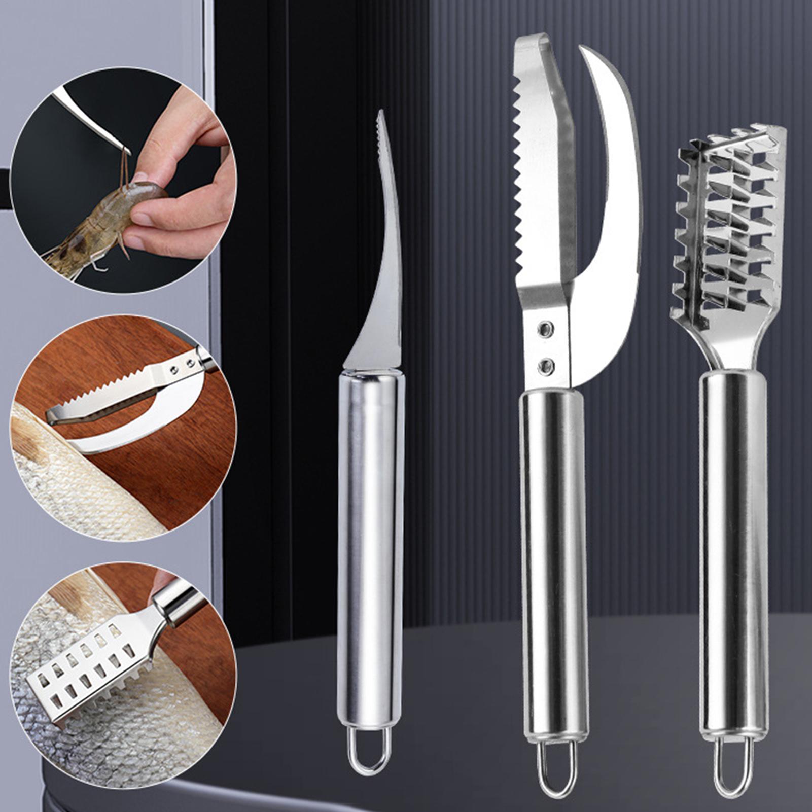 มีดขูดเกล็ดปลา ที่ขูดเส้นกุ้ง  - Commercial Kitchen Cleaning บทวิจารณ์และราคา