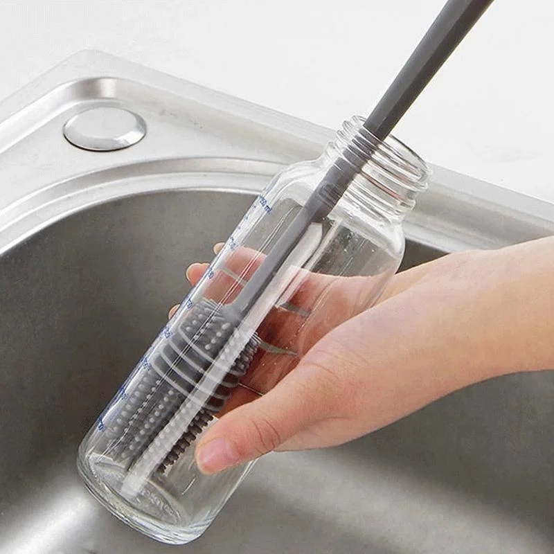 แปรงล้างขวดนมซิลิโคน แปรงขัดแก - Commercial Kitchen Cleaning บทวิจารณ์และราคา