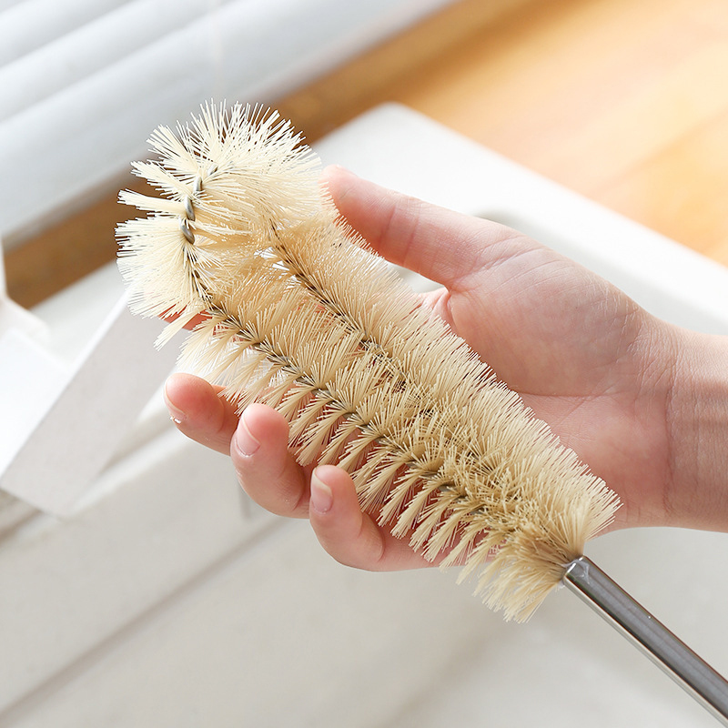 แปรงล้างขวดนมด้ามไม้ยาว แปรงทำ - Commercial Kitchen Cleaning บทวิจารณ์และราคา