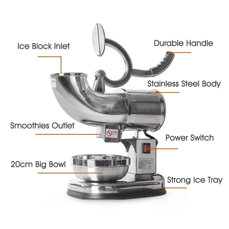เครื่องทำน้ำแข็งไสไฟฟ้า เครื่อ - Commercial Ice Maker บทวิจารณ์และราคา