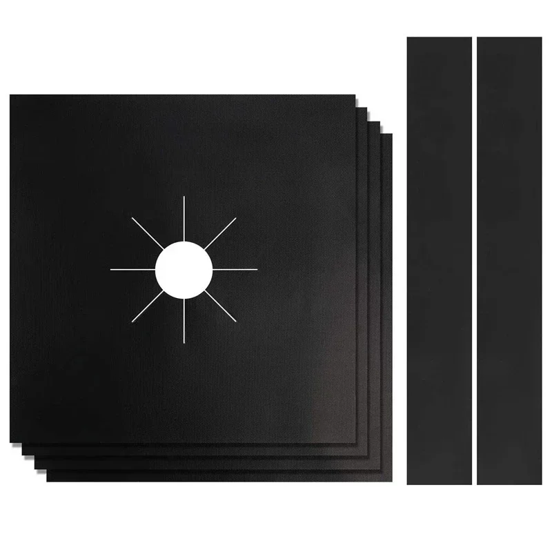 1/4PCS เตาแก๊ส Protector หม้อห - Commercial Kitchen Hood Installation บทวิจารณ์และราคา
