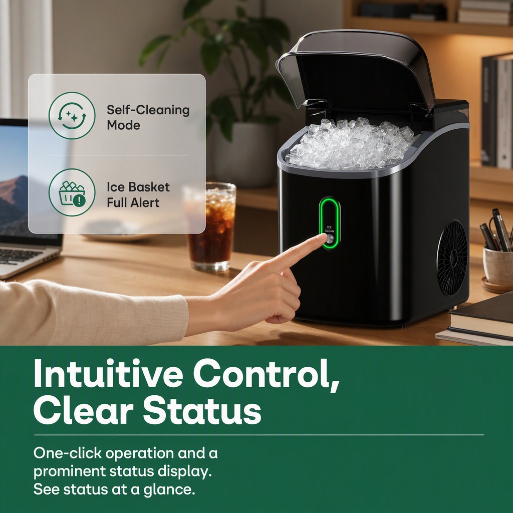 เครื่องทำน้ำแข็งแบบนักเก็ตสำหร - Commercial Ice Maker บทวิจารณ์และราคา