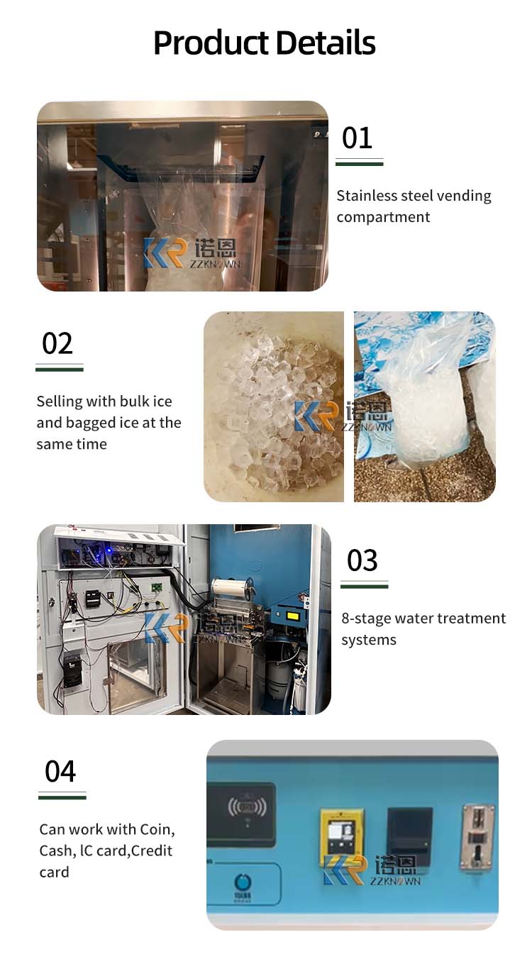 เครื่องจำหน่ายน้ำแข็งอัตโนมัติ - Commercial Ice Maker บทวิจารณ์และราคา