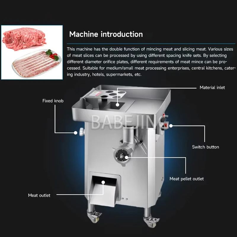 เครื่องบดสับเนื้อไฟฟ้า เครื่อง - Commercial Kitchen Store บทวิจารณ์และราคา